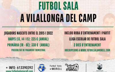 FUTBOL SALA VILALLONGA DEL CAMP 2026-2027