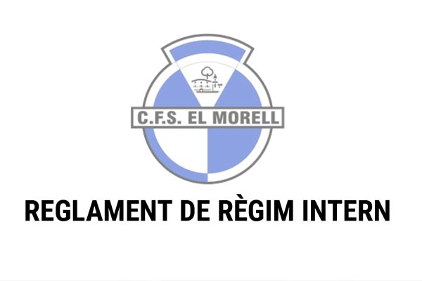 Reglament règim intern – Actualitzat 2026